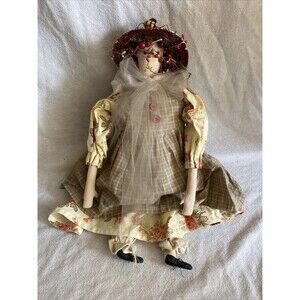 “A Bee On Her Bonnet” Tender Heart Treasures 20” Tall